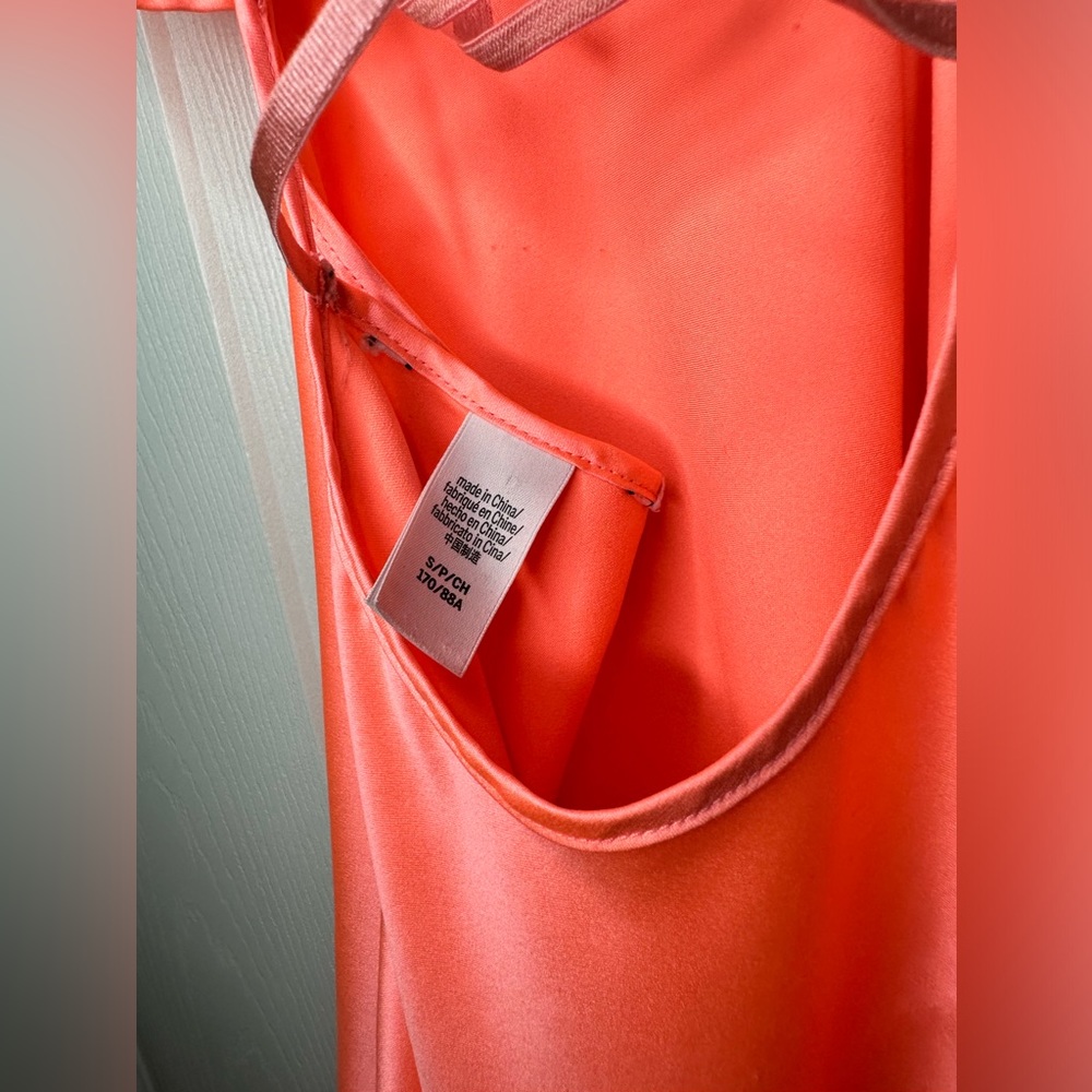 Victorias Secret Women’s Coral Slip Dress - Picture 2 of 9